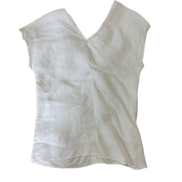 Helmut Lang Linen T-Shirt  - Picture 2 of 3